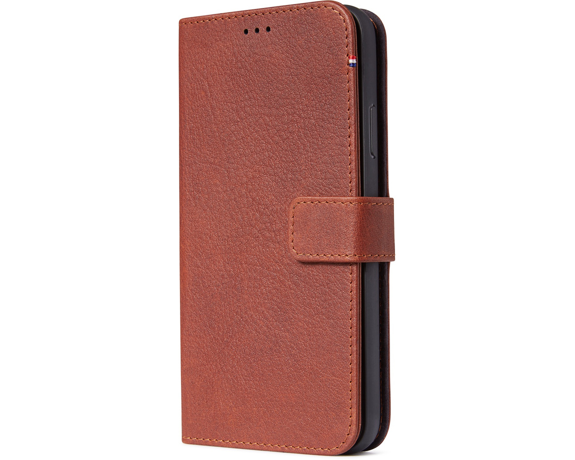 Decoded Full Grain Leather Detachable Wallet för iPhone 11 Pro Max - Brun