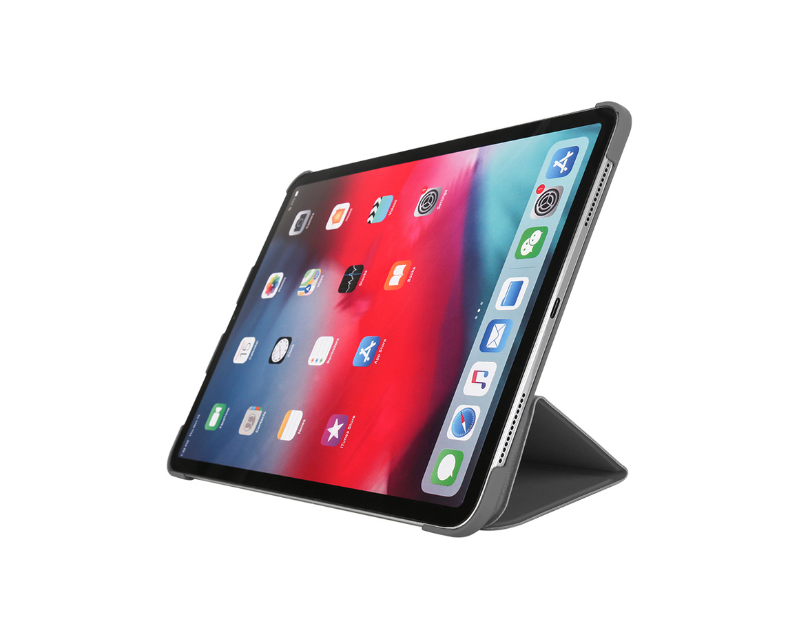 Pomologic - Book Case för iPad Pro 11 (2020) Grå