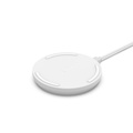 Belkin - Trådlös Qi-laddare 10W inkl nätdadapter och USB Micro kabel, Pad, Vit