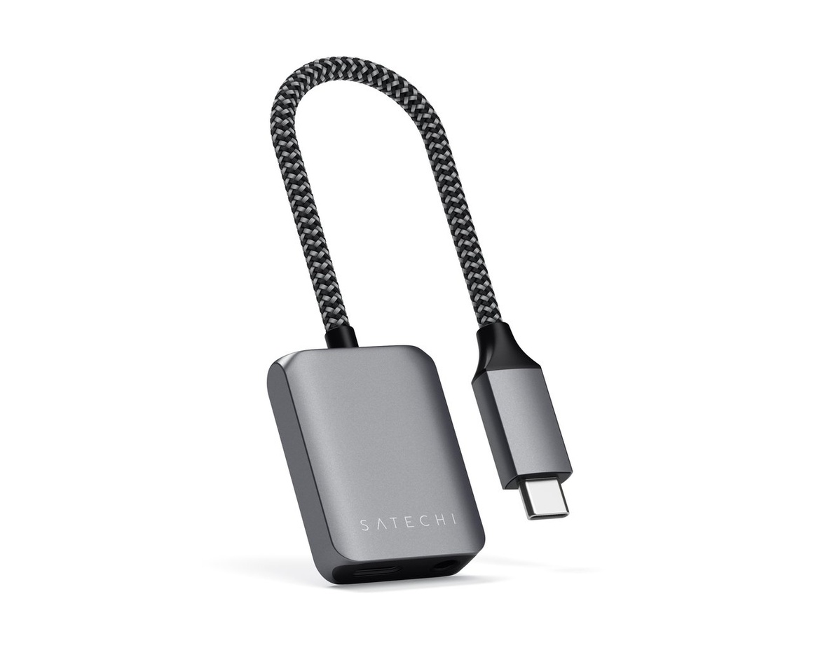 Satechi USB-C till 3,5mm och USB-C PD