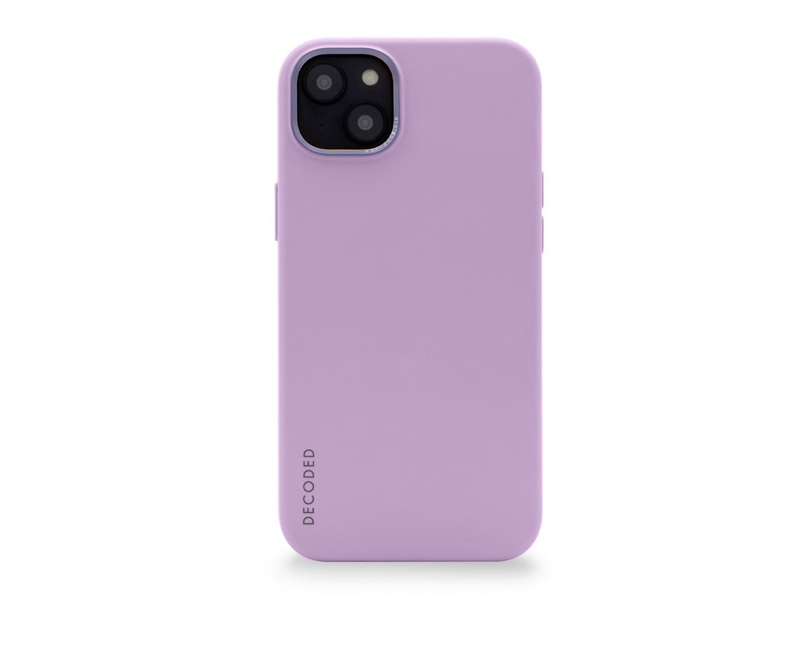 Decoded AntiMicrobial Silicone Backcover iPhone 14 Plus Lavender