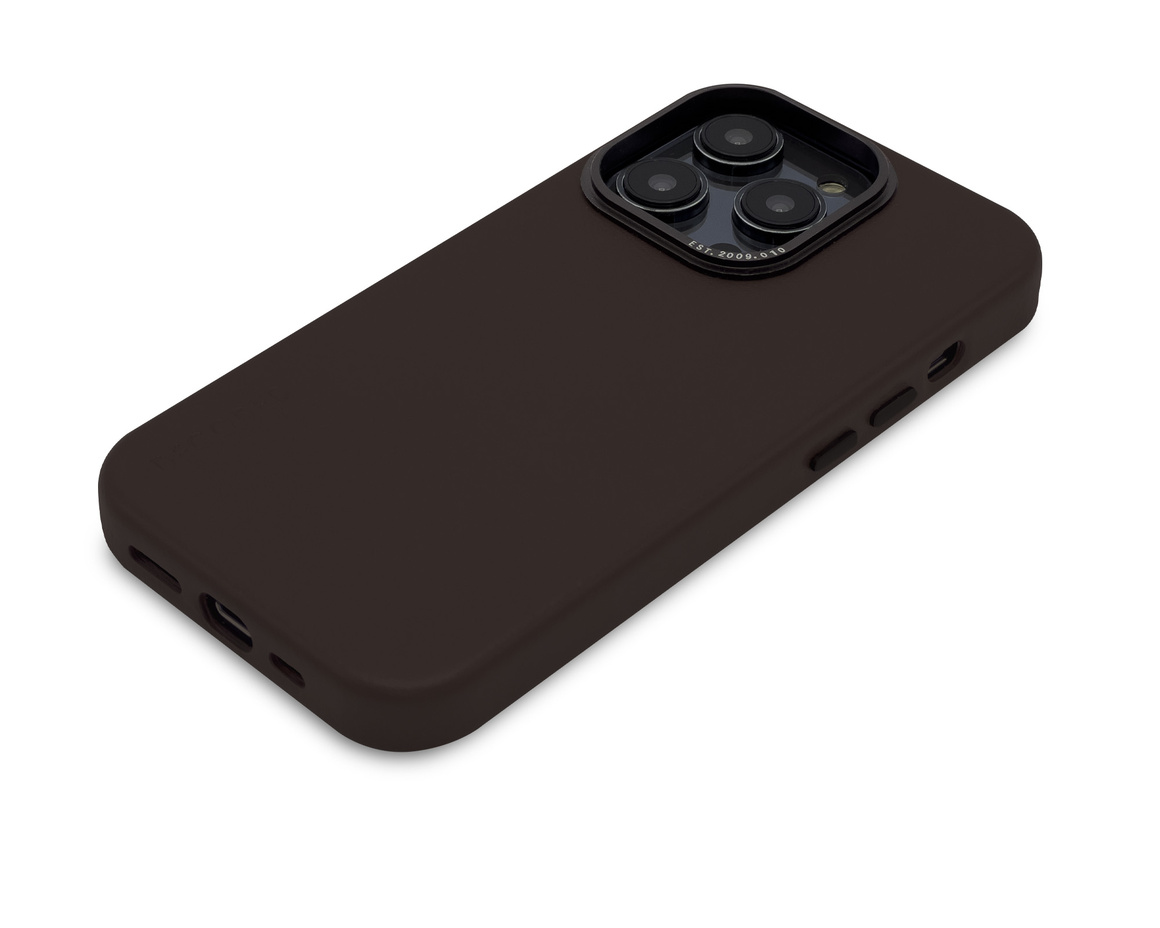 Decoded Leather Backcover iPhone 14 Pro Brown
