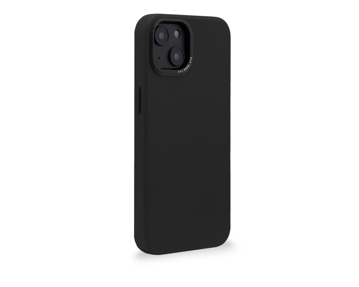 Decoded Leather Backcover iPhone 14 Plus Black