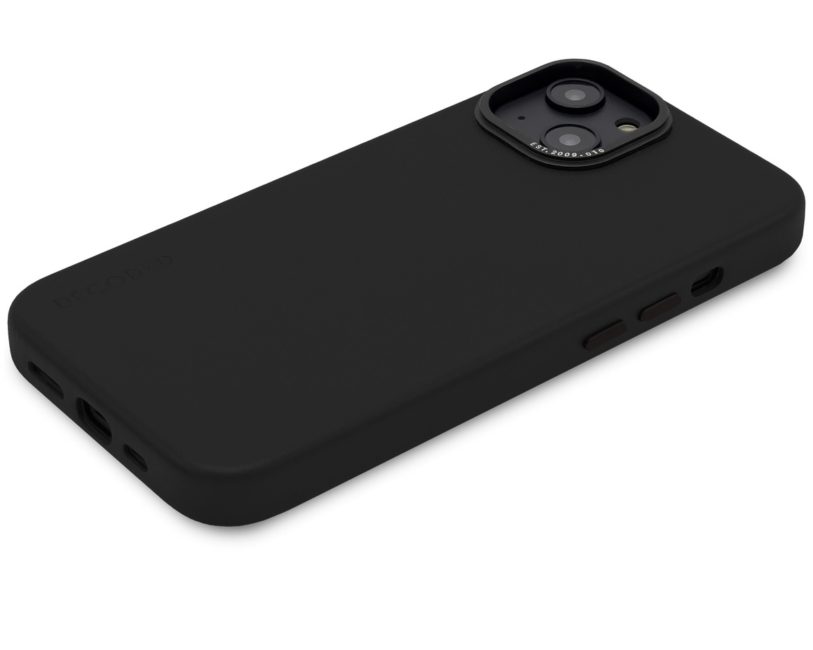 Decoded Leather Backcover iPhone 14 Plus Black