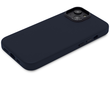 Decoded Leather Backcover iPhone 14 Plus Navy