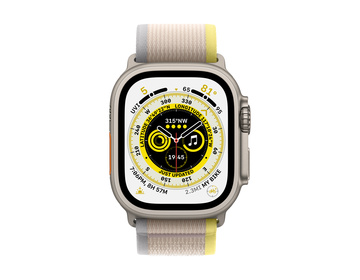 Apple Watch 49mm Terrängloop Gul/Beige M/L