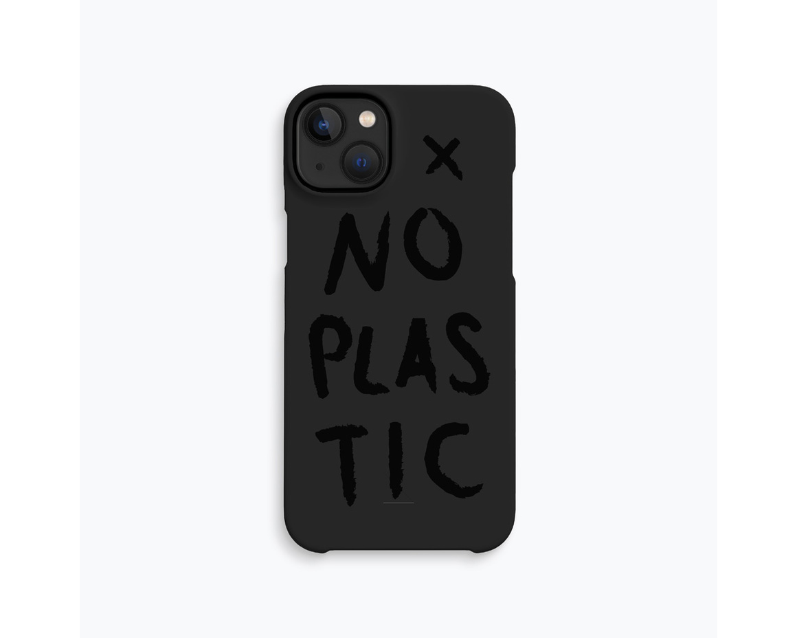 Agood case for iPhone 14 Plus Charcoal Black No Plastic