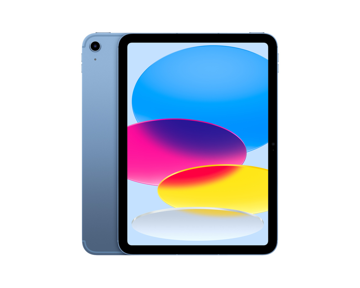Apple iPad 10.9 (2022) Wifi + Cellular 256 GB Blå