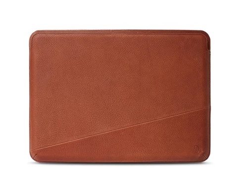 Decoded Leather Frame Sleeve for Macbook 16" Chokladbrun