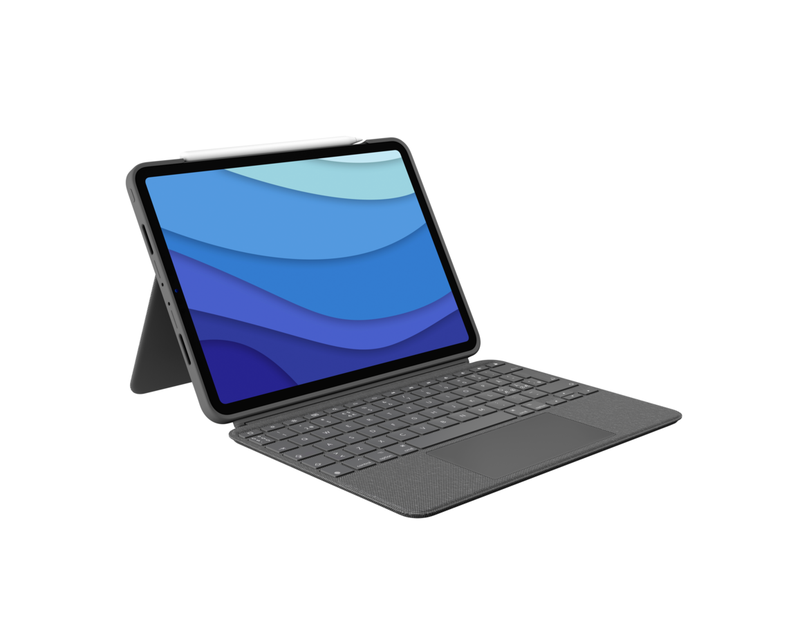 Logitech Combo Touch för iPad Pro 11 Gen 1, 2, 3 och 4 med Smart Connector