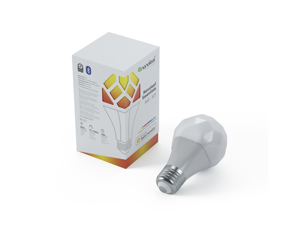 Nanoleaf Essentials Smart E27 Light Bulb 1 Pack
