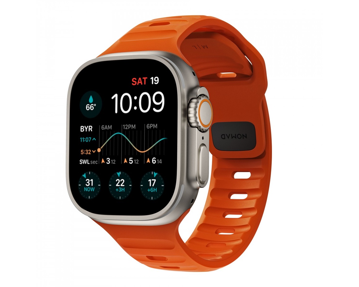 Nomad Sportband 45mm Ultra Orange