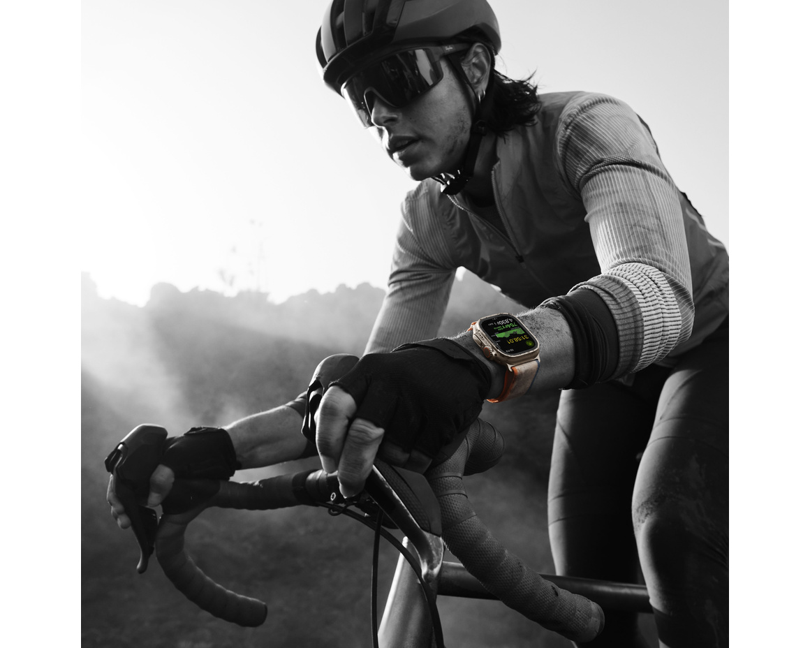 Apple Watch Ultra 2 med Havsband