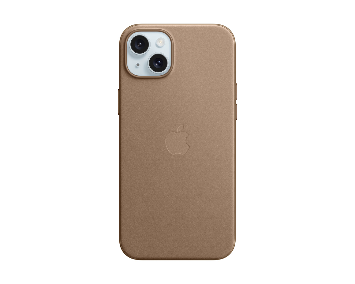 Apple iPhone 15 Plus FineWoven-skal med MagSafe