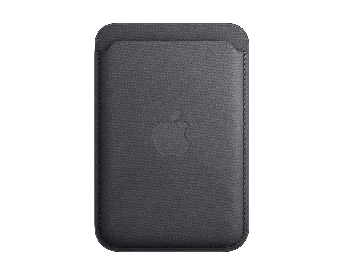 Apple iPhone FineWoven-plånbok med MagSafe Svart