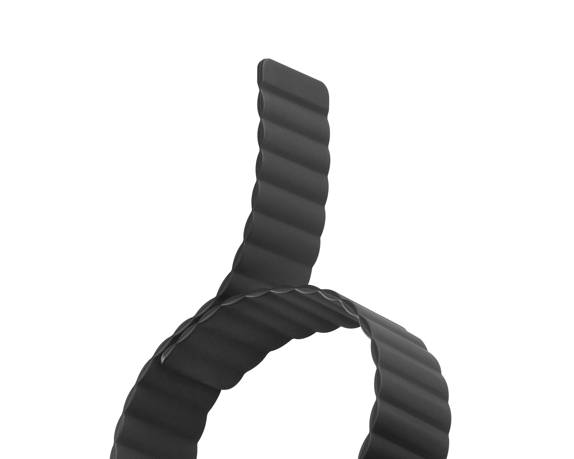 C&C - Kosmo magnetband för Apple Watch (1-9 Series) 38-41 mm - Black