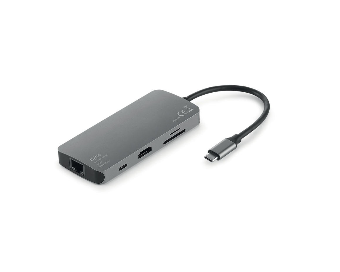 C&C - Cluster USB-C multiadapter (7 portar) för MacBook och iPad