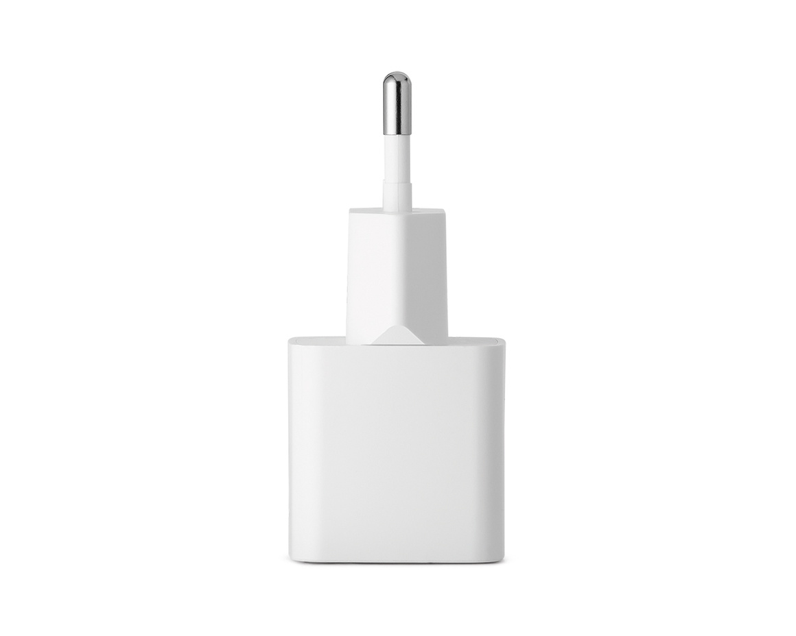 C&C - 20W PD GaN USB-C väggladdare för snabbladdning + USB-C - Lightning kabel 1m